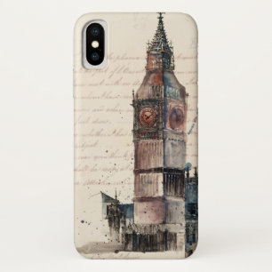 Coques Pour iPhone Destinations Lettres Vintages De Big Ben