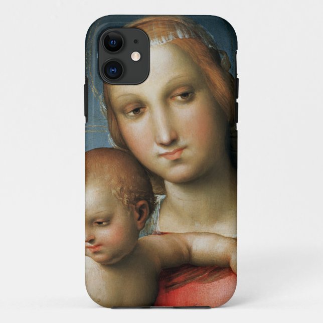 Coques Case-Mate iPhone Détail de <Virgin and Child> Attribué à Rapha (Dos)