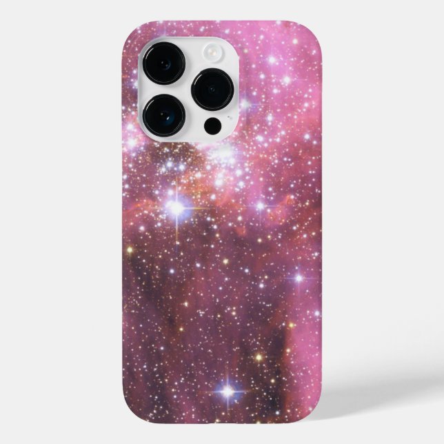 Coques Case-Mate iPhone Détail du NGC 346 en rose (Verso)