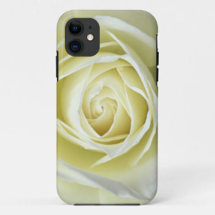 Case-Mate iPhone Case Détails de près de rose blanche