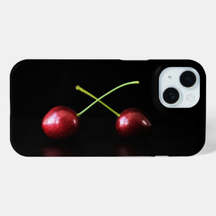 Coque Pour iPhone 15 Deux cerises iphcnm