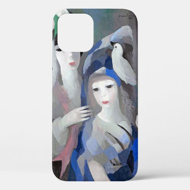 Coques Case-Mate iPhone Deux dame et une colombe, Marie Laurencin (Verso)