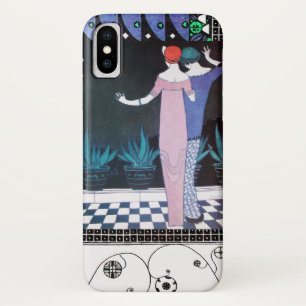 Coques Pour iPhone DEUX FEMMES DANS LA NUIT Art Déco Beauté Mode