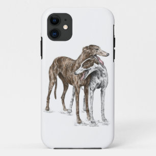 Case-Mate iPhone Case Deux Greyhound Friends Dog Art