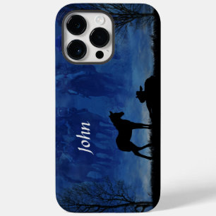 Coque Pour Pour iPhone 14 Pro Max Deux Pieds de Hippocampe Thoroughbred Boîtier de t