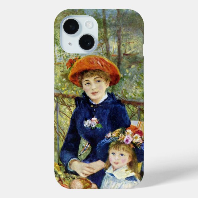 Coques Case-Mate iPhone Deux Soeurs (En Terrasse) De Pierre Renoir (Verso)