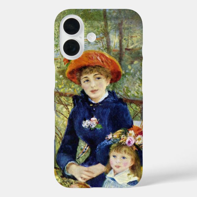 Coques Case-Mate iPhone Deux Soeurs (En Terrasse) De Pierre Renoir (Verso)