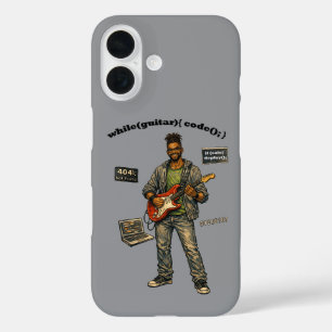 Coque Pour iPhone 16 Développeur de logiciels afro-américain joueur de 