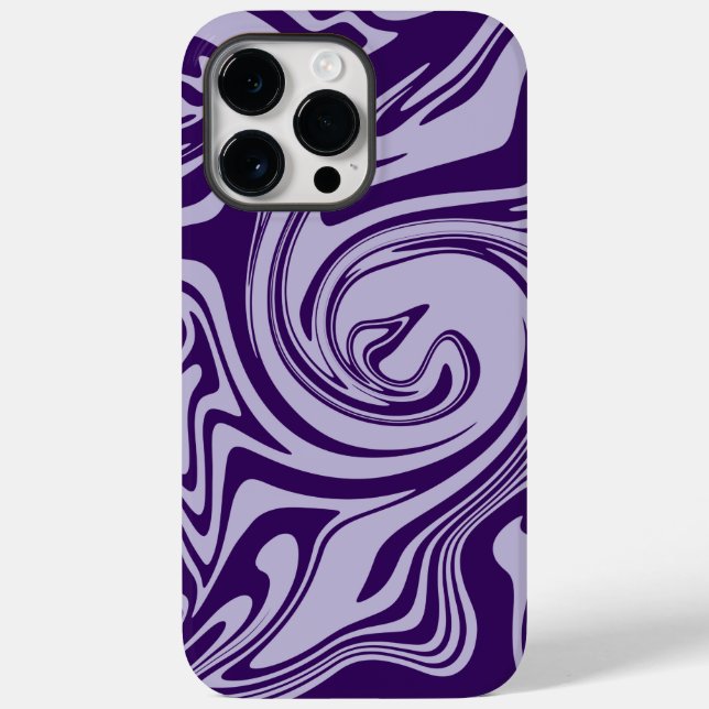 Coques Case-Mate iPhone Déversement - Violet (Verso)