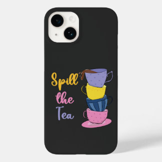 Coque Pour iPhone 14 Déverser Le Thé - Boisson De Thé