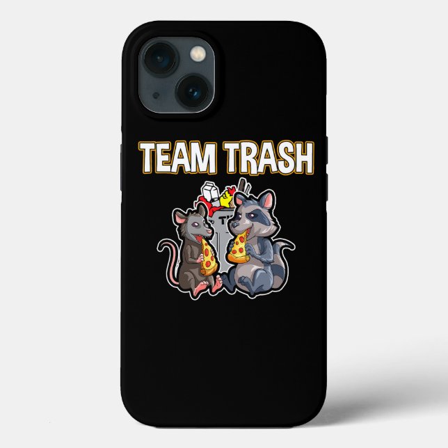 Coques Case-Mate iPhone Devis d'équipe pour Opossum Lover et Possum (Verso)