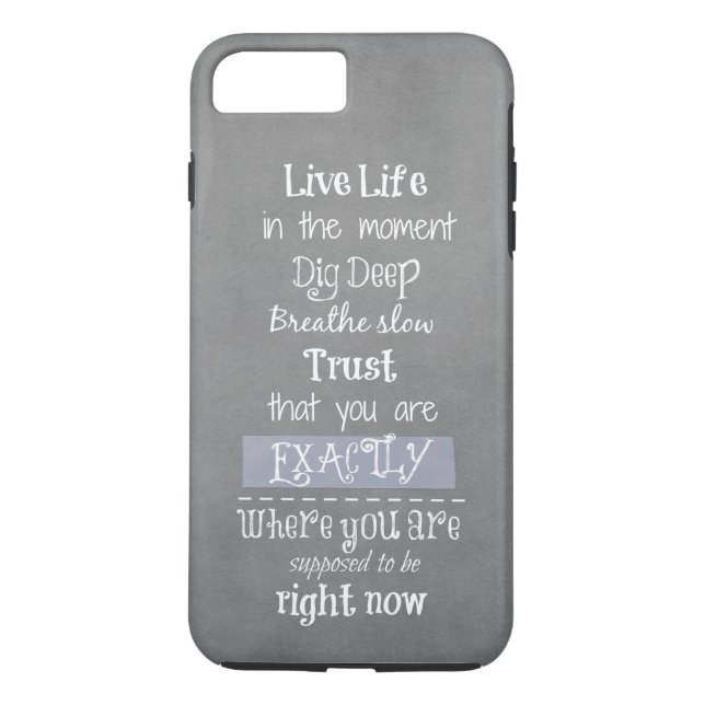 Coques Case-Mate iPhone Devis inspirant (Dos)