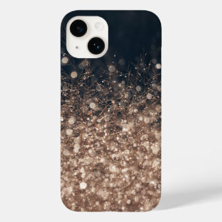 Coque Pour iPhone 14 Dew scintillant baisse dans les tons de la Terre