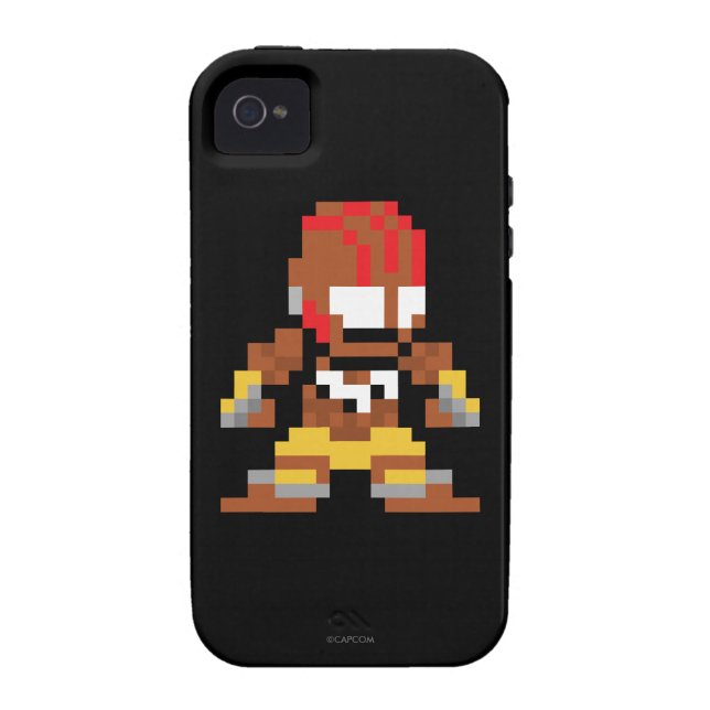 Coques Case-Mate iPhone Dhalsim à 8 bits (Dos)