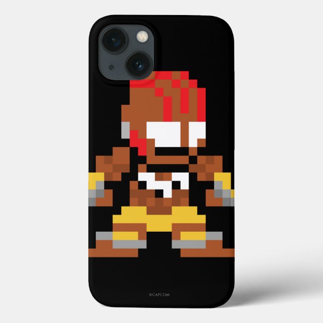 Coques Case-Mate iPhone Dhalsim à 8 bits (Verso)