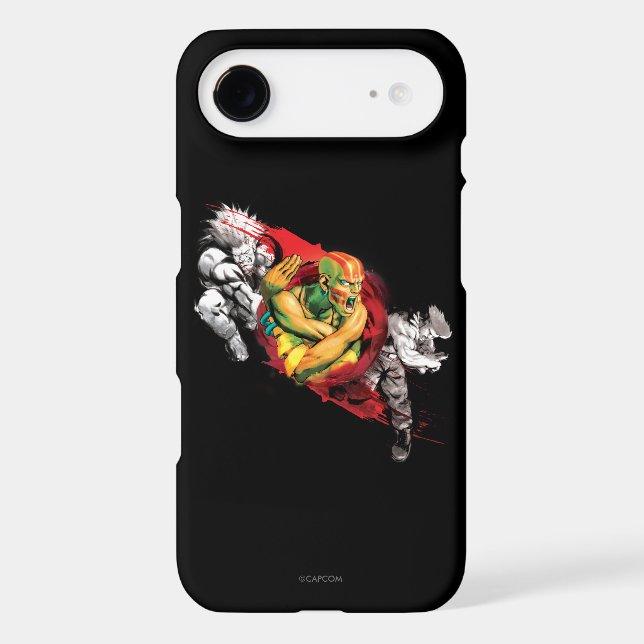 Coques Case-Mate iPhone Dhalsim, Blanka et perfidie (Verso)