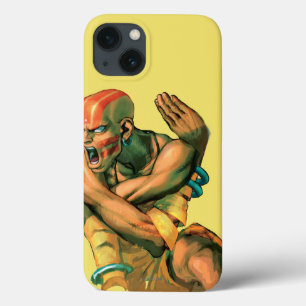Etui iPhone 13 Dhalsim tordu