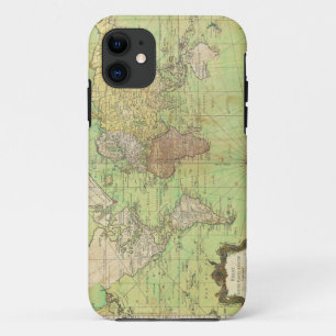 Coque Case-Mate Pour iPhone Diagramme 1778 de Bellin ou carte nautique du