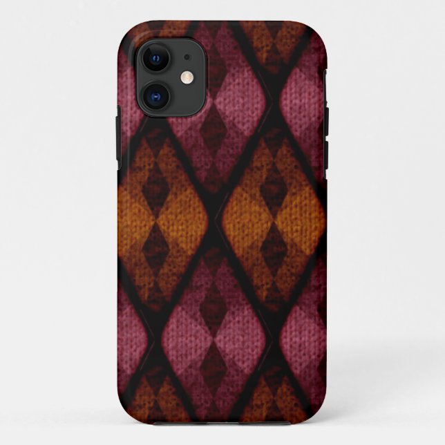 Coques Case-Mate iPhone Diamant répété (Dos)