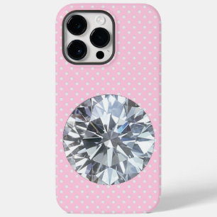 Coque Pour Pour iPhone 14 Pro Max Diamant rose