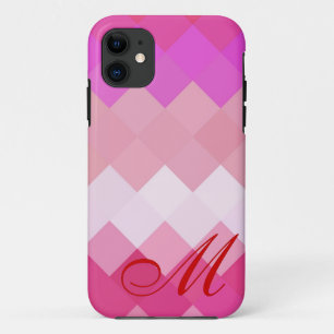 Etui iPhone Case-Mate Diamant rose Motif et Monogramme 4