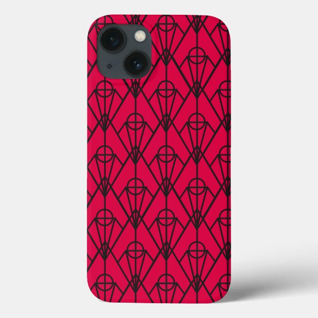 Coques Case-Mate iPhone Diamants Art déco (Verso)