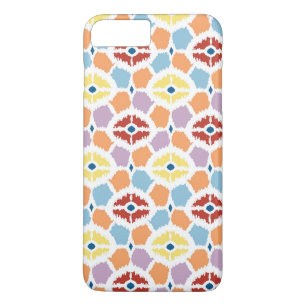 Coque iPhone 8 Plus/7 Plus Diamants colorés ikat géométrique