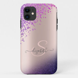 Case-Mate iPhone Case Diamants Ombre Parties scintillant violet
