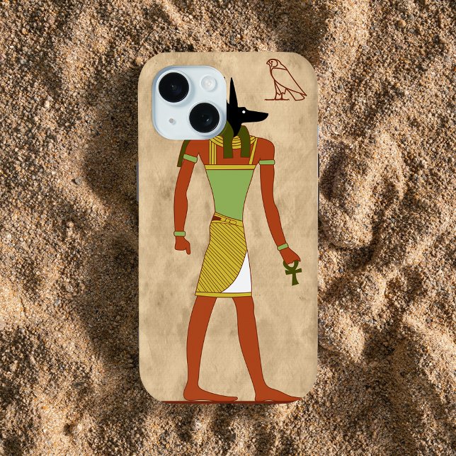 Coques Case-Mate iPhone Dieu égyptien Anubis (Créateur téléchargé)