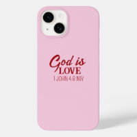 Dieu est Amour Bible Verse Foi chrétienne Rose