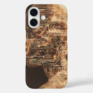Coque Pour iPhone 16 Digital Consciousness