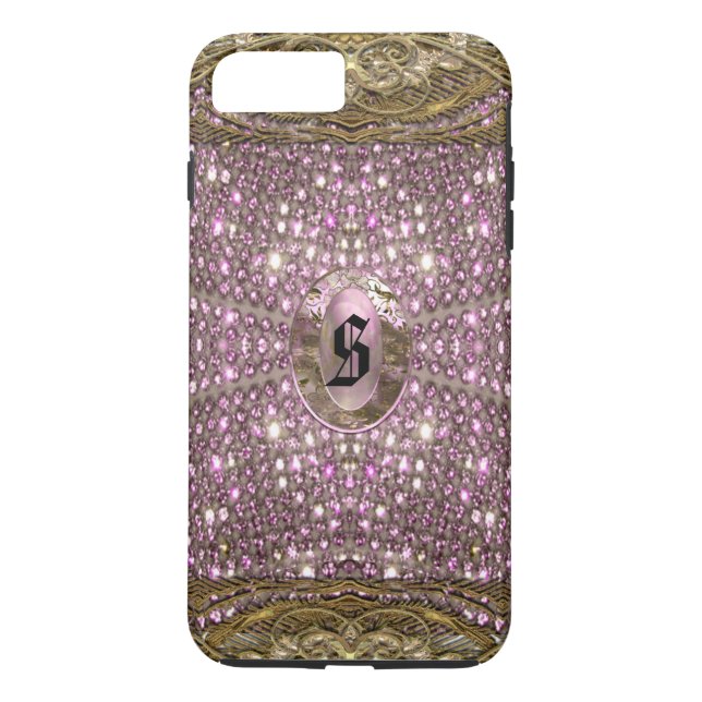 Coques Case-Mate iPhone Digloos Pleurthye Élégant VII Monogramme (Dos)