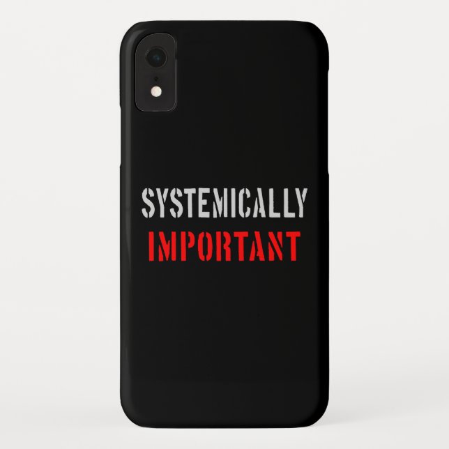 Coques Case-Mate iPhone D'importance systémique (Dos)