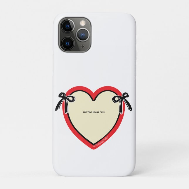 Coques Case-Mate iPhone Dingus Bows & Heart Sac fourre-tout personnalisé (Dos)