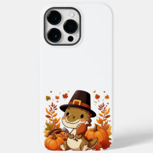 Coque Pour Pour iPhone 14 Pro Max Dinosaur de Thanksgiving mignon