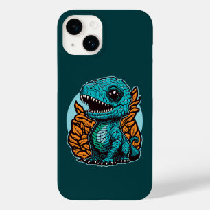 Coque Pour iPhone 14 Dinosaure Bébé mignon