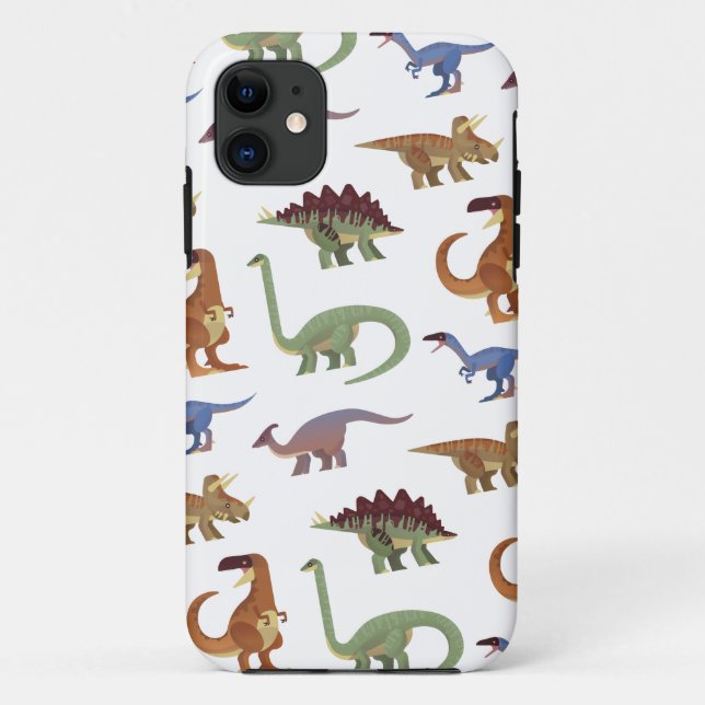 Coques Case-Mate iPhone dinosaure de bande dessinée de dino Motif (Dos)