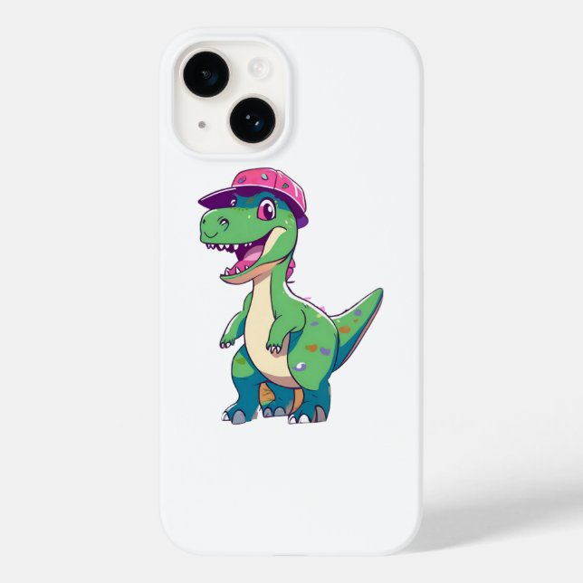 Coques Case-Mate iPhone dinosaure drôle (Verso)