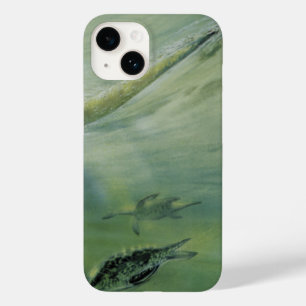 Coques Pour iPhone Dinosaures Vintage, Brachiosaure Nageant dans l'Oc