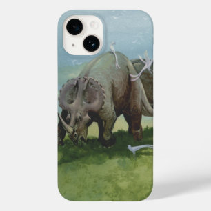 Coques Pour iPhone Dinosaures Vintage, Centrosaurus paissant dans une