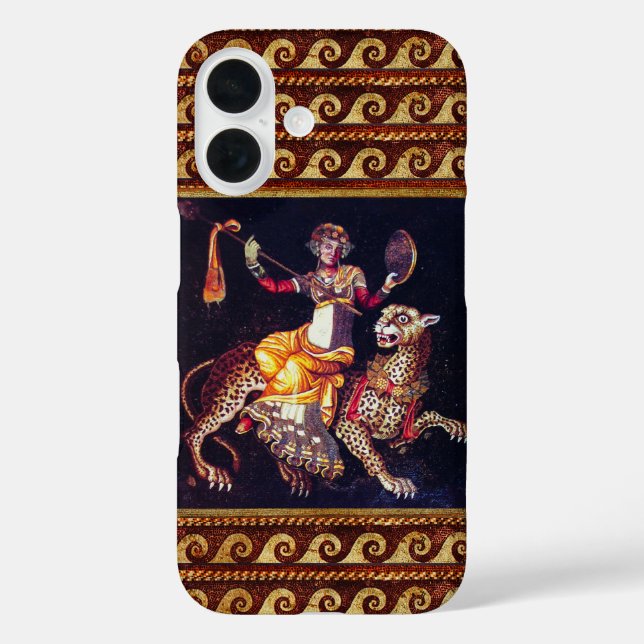 Coques Case-Mate iPhone DIONYSOS AVEC LA SPEAR ÉQUITATION LEOPARD Grecque  (Verso)