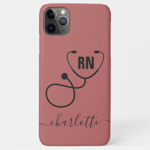 Case-Mate iPhone Case Diplôme d'infirmière diplômée RN personnalisé