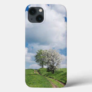 iPhone 13 Case Dirt Road et les pommiers