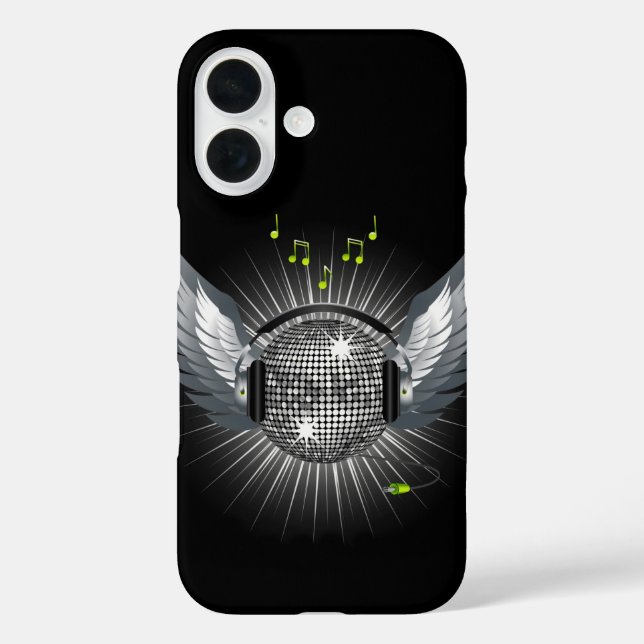 Coques Case-Mate iPhone Disco Ball Wings (Verso)