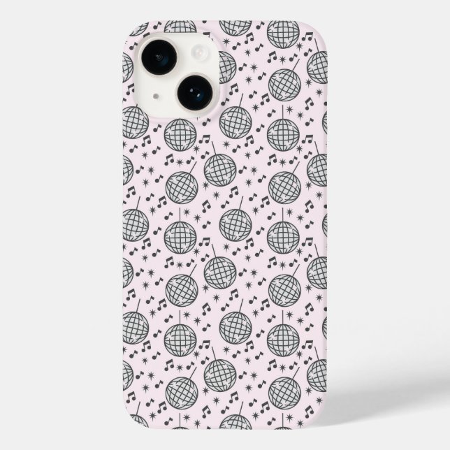 Coques Case-Mate iPhone Disco Balls et notes musicales (Verso)