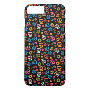 Coque iPhone 8 Plus/7 Plus Disney Pixar Coco  Crâne de sucre et motif floral