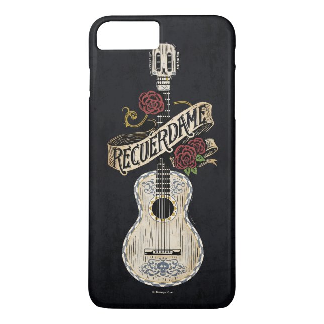 Coques Case-Mate iPhone Disney Pixar Coco| Russe Recuerdame Guitare (Dos)