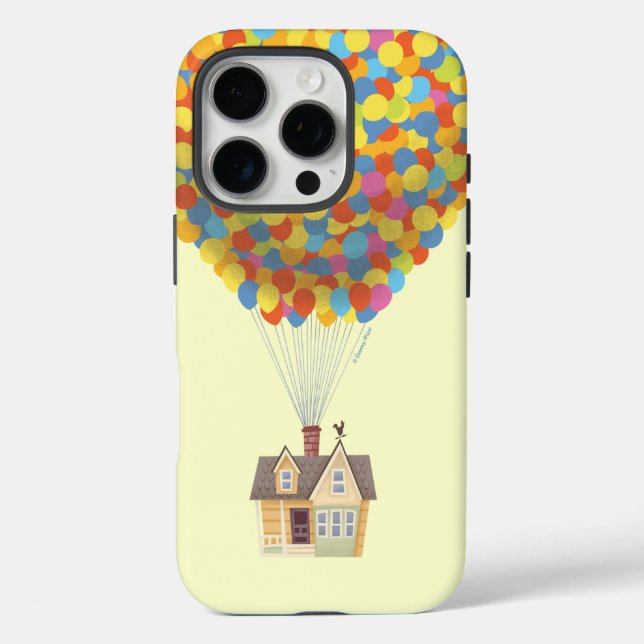 Coques Case-Mate iPhone Disney Pixar UP | Balloon House Pastel (Verso)