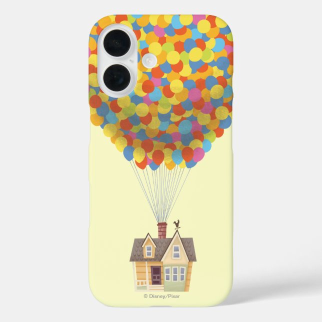 Coques Case-Mate iPhone Disney Pixar UP | Balloon House Pastel (Verso)