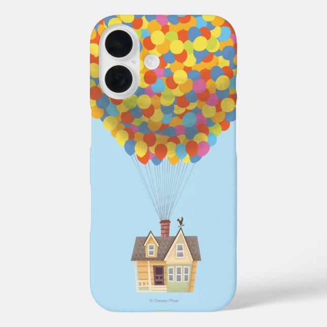Coques Case-Mate iPhone Disney Pixar UP | Balloon House Pastel (Verso)